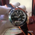 Perfect Replica Omega Seamaster Planet Ocean Watch 007 Face Gummy Strap